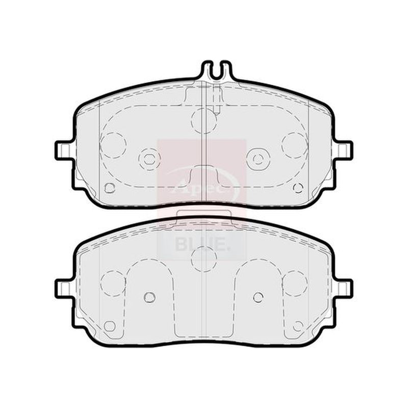 Apec Front Brake Pad Set PD3917