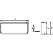 Hella Direction Indicator Light Left 2BA 996 027-001