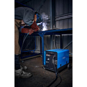 Draper MIG Welder 160A Gas/Gasless Portable with Wheels