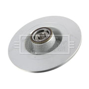 Borg & Beck 2 x Solid Rear Brake Discs BBD6167S