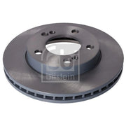 Febi 2 x Internally Vented Front Brake Discs 170607