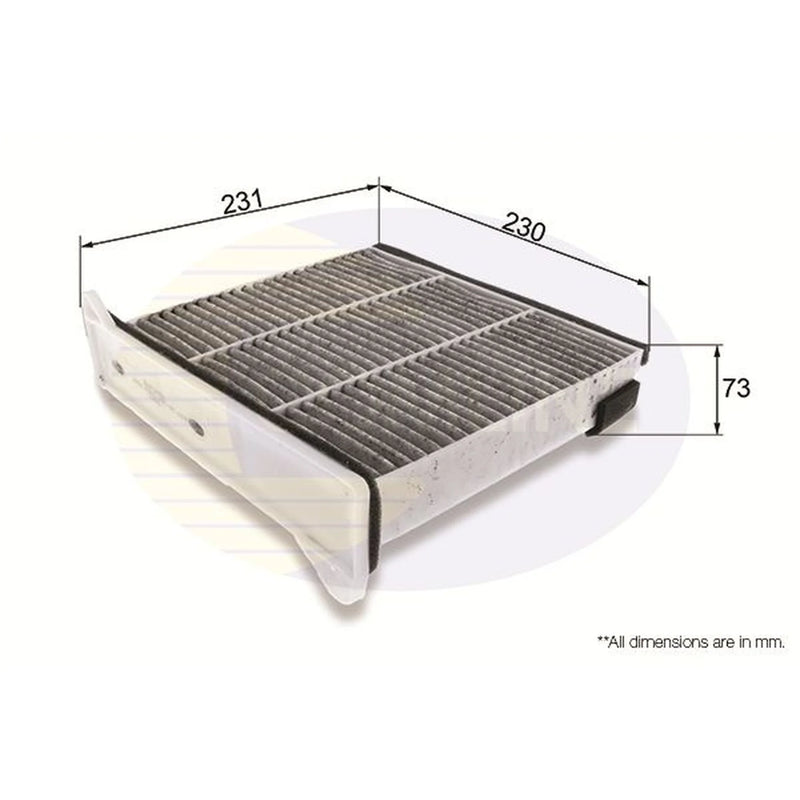 Comline Cabin Air Filter (Pollen Filter) EKF349A