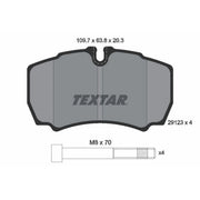 Textar Rear Brake Pad Set 2912303