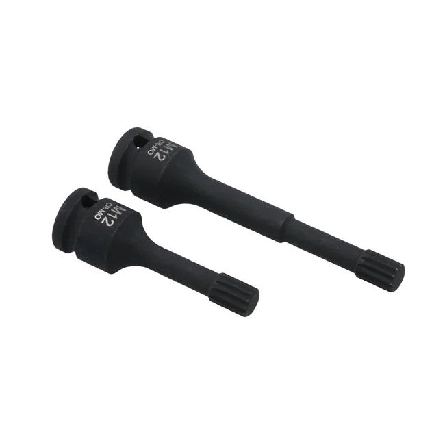 Laser Tools Triple Square Impact Bit Socket Set M12 1/2"D - PL