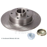 Blue Print 2 x Solid Rear Brake Discs ADR164311