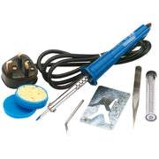 Draper Soldering Kit 25W with Iron, Cable & Accessories