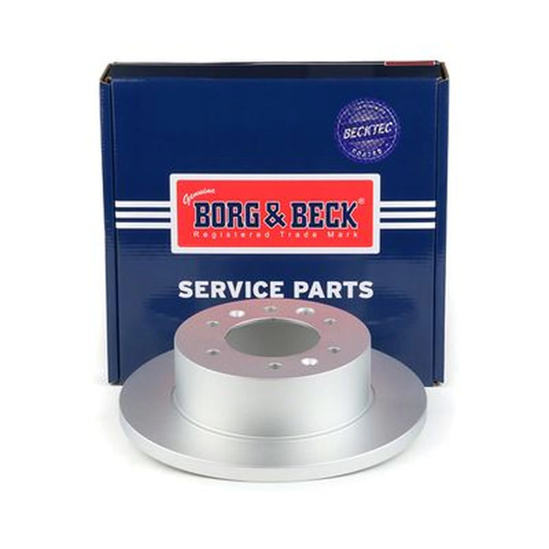 Borg & Beck 2 x Solid Rear Brake Discs BBD6219S
