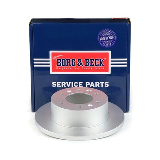 Borg & Beck 2 x Solid Rear Brake Discs BBD6219S