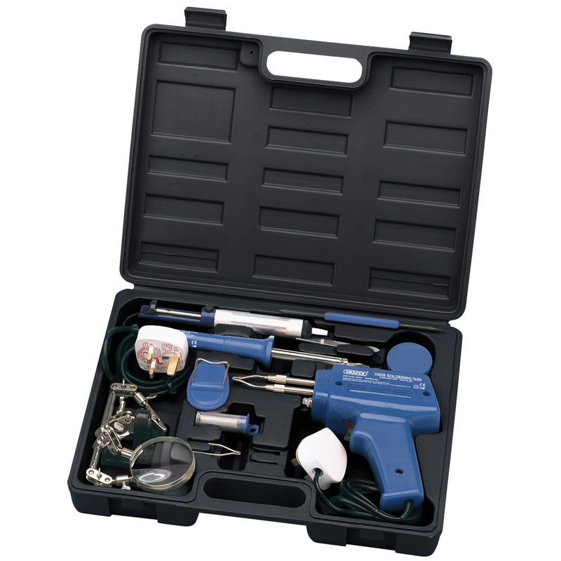 Draper Soldering Kit 230V with 30W Iron & 100W Gun