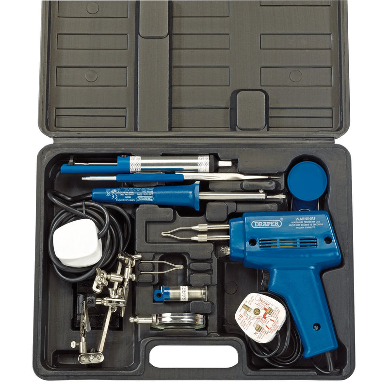 Draper Soldering Kit 230V with 30W Iron & 100W Gun