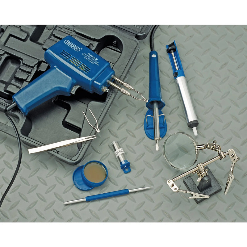 Draper Soldering Kit 230V with 30W Iron & 100W Gun