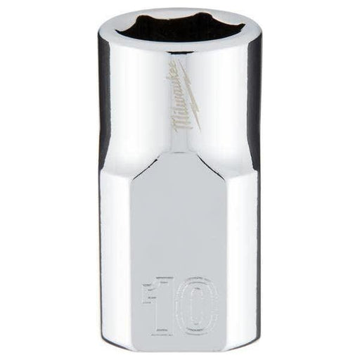 Milwaukee 3/8 Drive Socket Metric Standard 10mm 4932478340 Milwaukee  - Town Parts