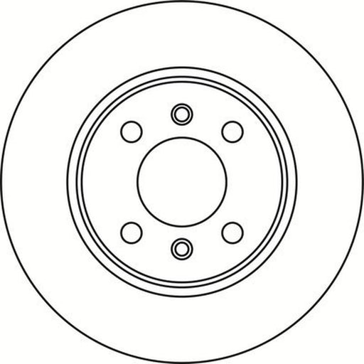 Abtex 2 x Vented Front Brake Discs BD1838V