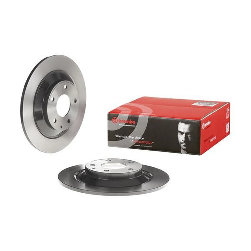Brembo 2 x Solid Rear Brake Discs 08.C425.11