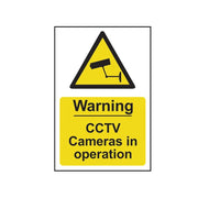 Scan Warning CCTV Cameras in Operation - PVC Sign 200 x 300mm - 1311