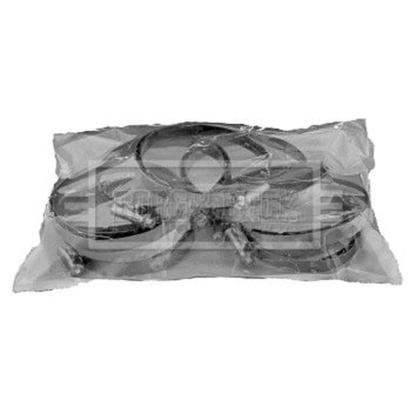 Borg & Beck 10 x Charge Air Hose Fastening Clamp Wide Thick BHC1006