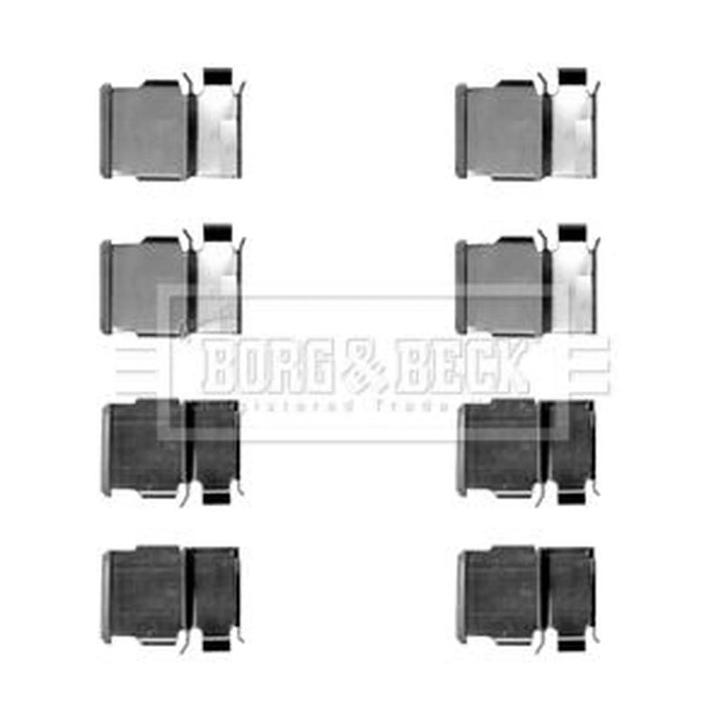 Borg & Beck Brake Pad Accessory Fitting Kit Rear BBK1497