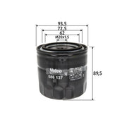 Valeo Engine Oil Filter 586137