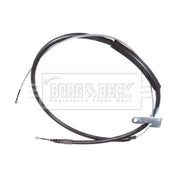 Borg & Beck Handbrake Cable Left Rear BKB3994