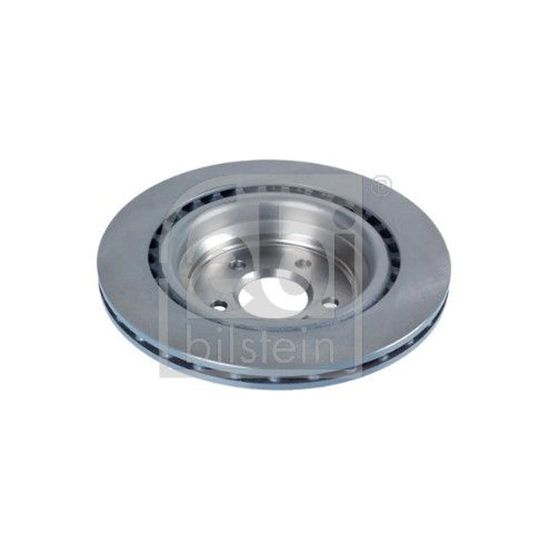 Febi 2 x Internally Vented Rear Brake Discs 104854