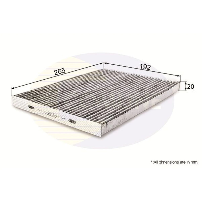 Comline Cabin Air Filter (Pollen Filter) EKF191A