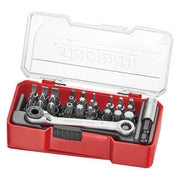Teng Tools Bit Set Mixed 29 Pieces with Belt Clip