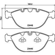 Mintex Front Brake Pad Set MDB2320
