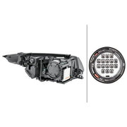 Hella Headlight Headlamp PSY24W Left 1LL 354 806-031