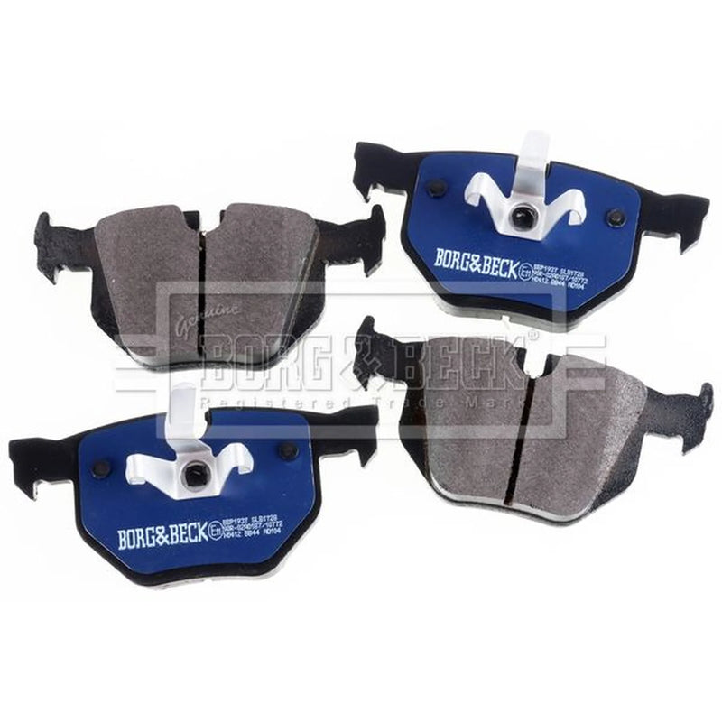 Borg & Beck 4 x Rear Brake Pad Set BBP1937