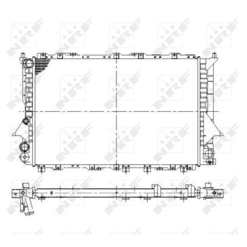 NRF Engine Radiator 58868
