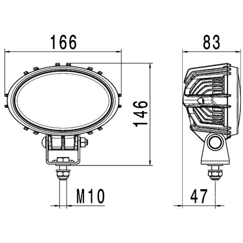Hella Worklight High 1GA 996 761-101