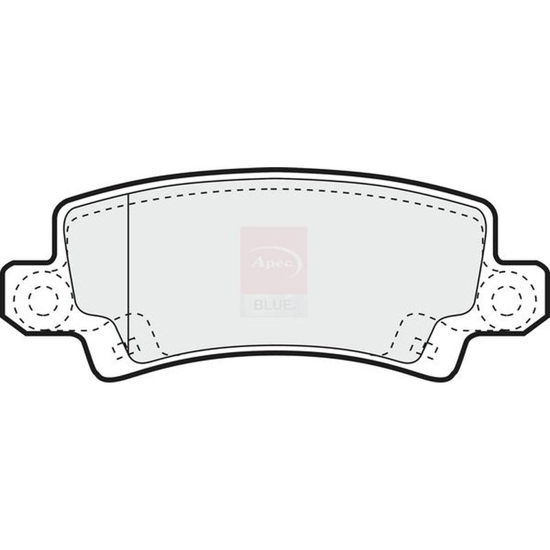 Apec Rear Brake Pad Set PD3308