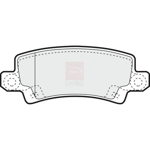 Apec Rear Brake Pad Set PD3308