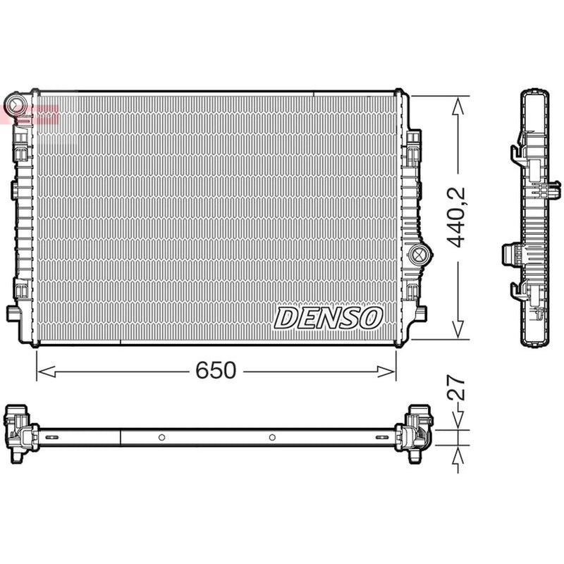 Denso Engine Radiator DRM02046