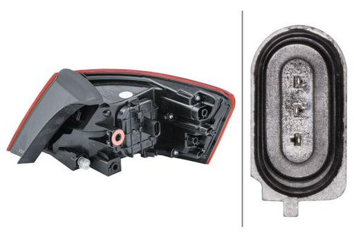 Hella 2SD 012 833-031 Tail Light Assembly