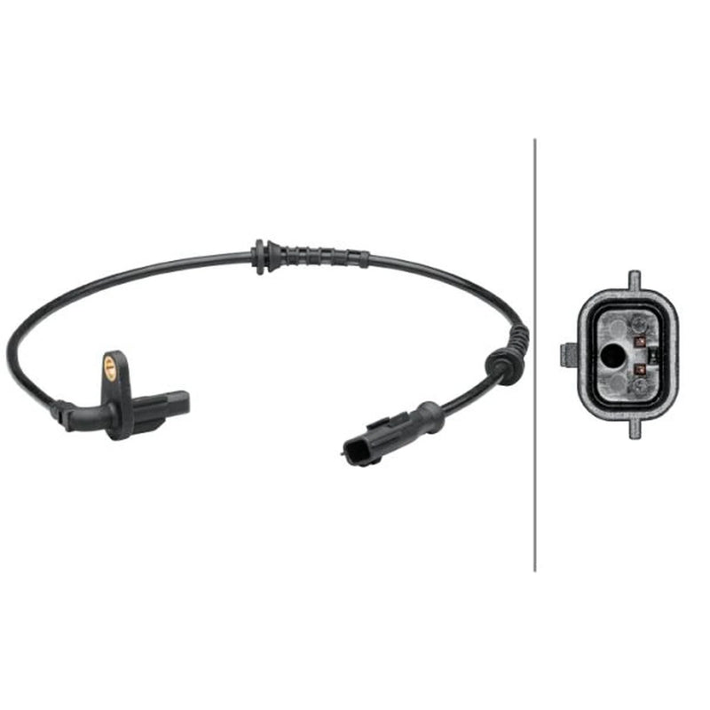 Hella ABS Wheel Speed Sensor Rear 6PU 012 679-101