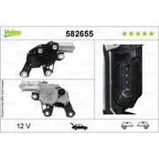 Valeo Front/Rear Wiper Motor Rear 582655