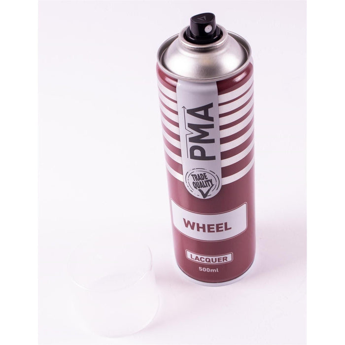 2 X PMA Wheel Lacquer Clear Paint Spray 500ml Laquer Bodyshop Repair PMA  - Town Parts