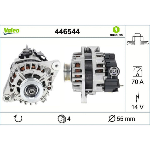 Valeo Car Alternator 12V 446544