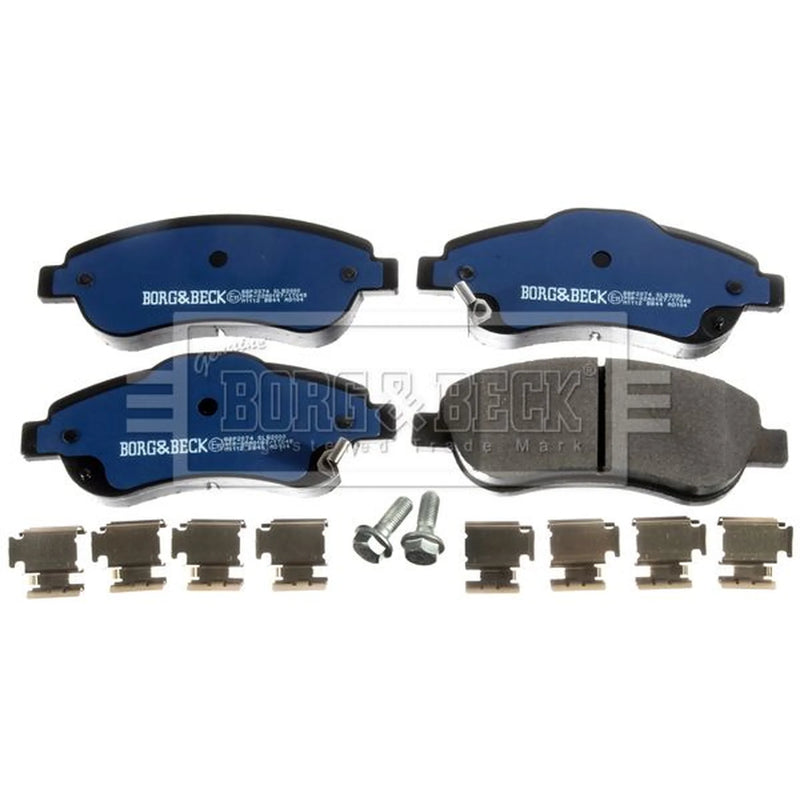 Borg & Beck 4 x Front Brake Pad Set BBP2074