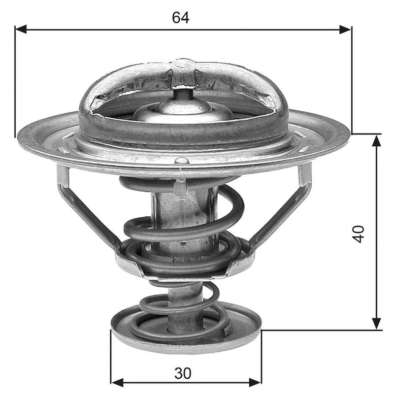 Gates Thermostat,Coolant TH31182G1