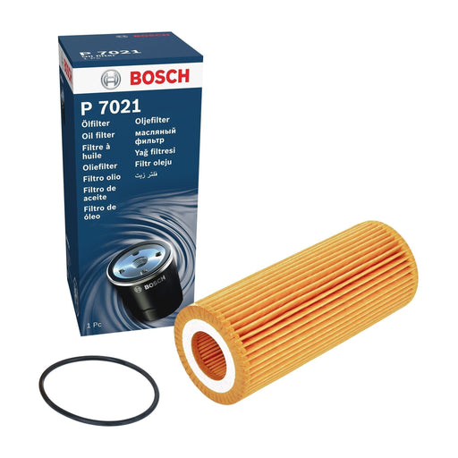 Genuine Bosch Car Oil Filter P7021 Fits Alfa Romeo Brera Jtdm - 2.4 - 06-11 F026 Bosch  - Town Parts