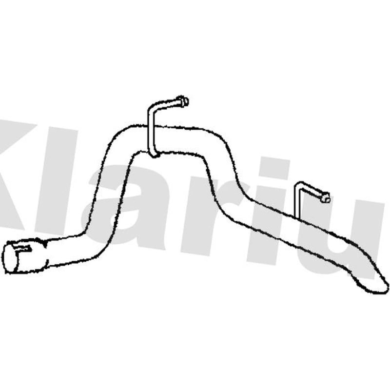 Klarius Exhaust Pipe OD VW863Q