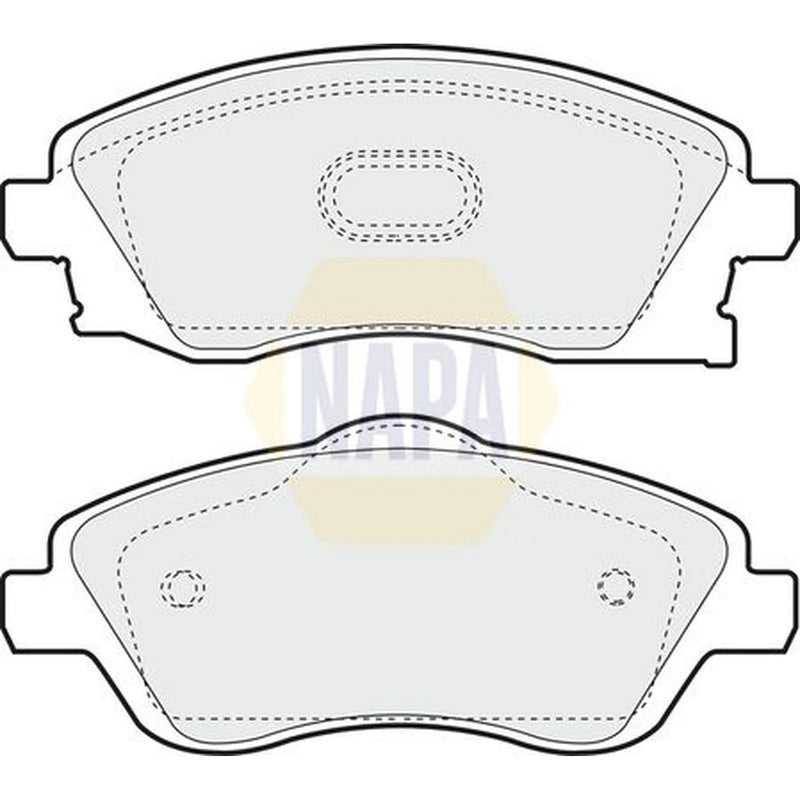 NAPA Front Brake Pad Set NBP1215