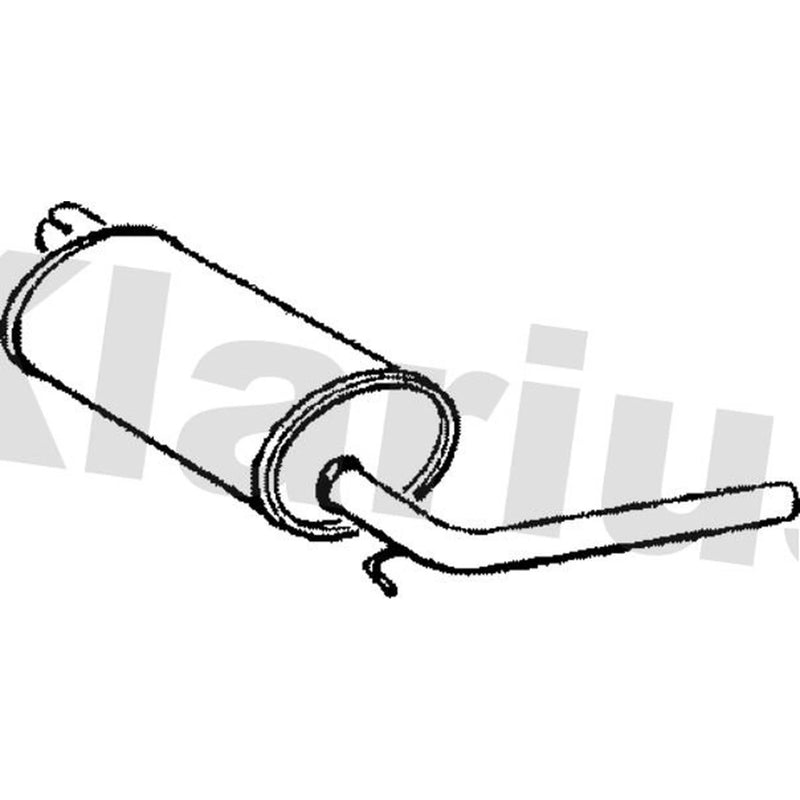 Klarius Box With Tail Pipe Rear RN264M