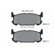 Textar Rear Brake Pad Set 2402901