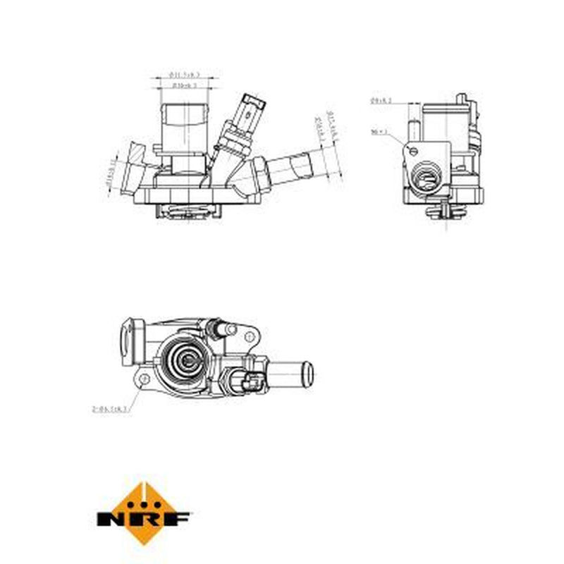 NRF Thermostat,Coolant 725034