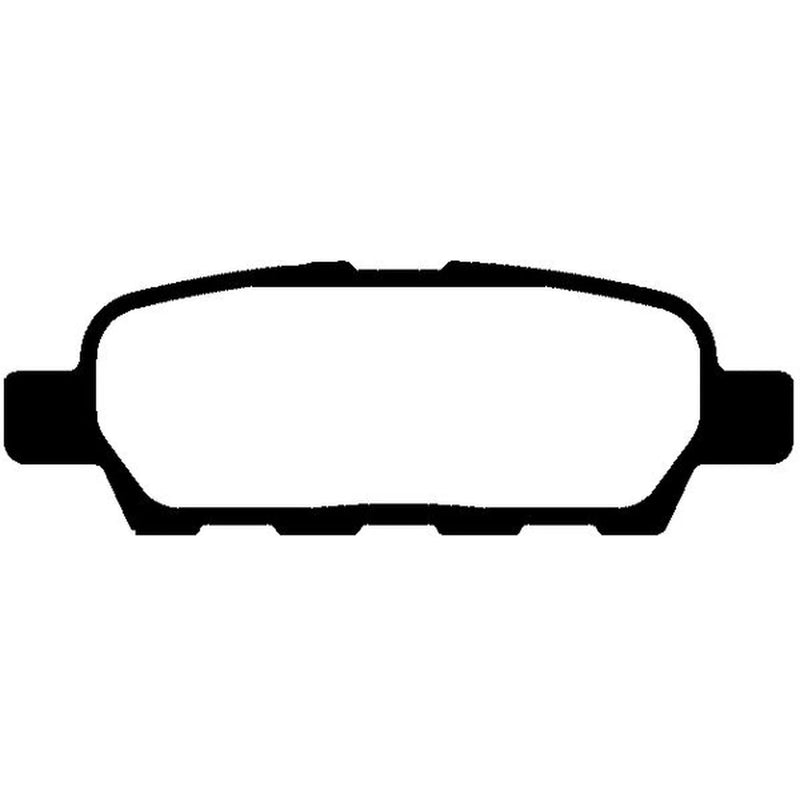 Abtex Rear Brake Pad Set PLU3950