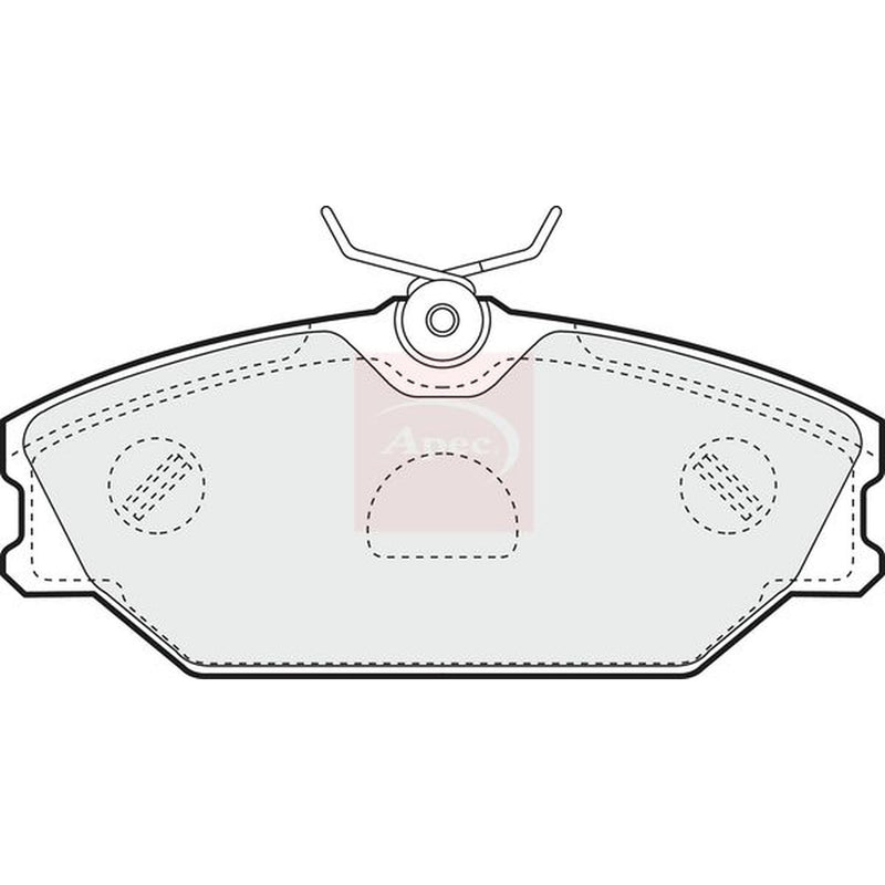 Apec Front Brake Pad Set PAD1141
