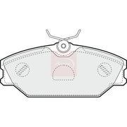 Apec Front Brake Pad Set PAD1141
